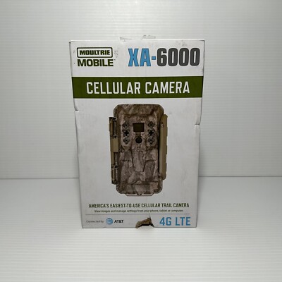 Moultrie Mobile XA-6000 AT&T 4G LTE Cellular HUNTING 16MP TRAIL CAMERA MCG-13479