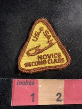 Vtg USFSA NOVICE SECOND CLASS Figure Skating Patch 94MI