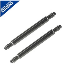 Genuine Casio SPRING ROD BAR 19mm long 2.0mm wide set of TWO