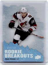 2016-17 UD Upper Deck Rookie Breakouts Acetate Dylan Strome RC 039/100