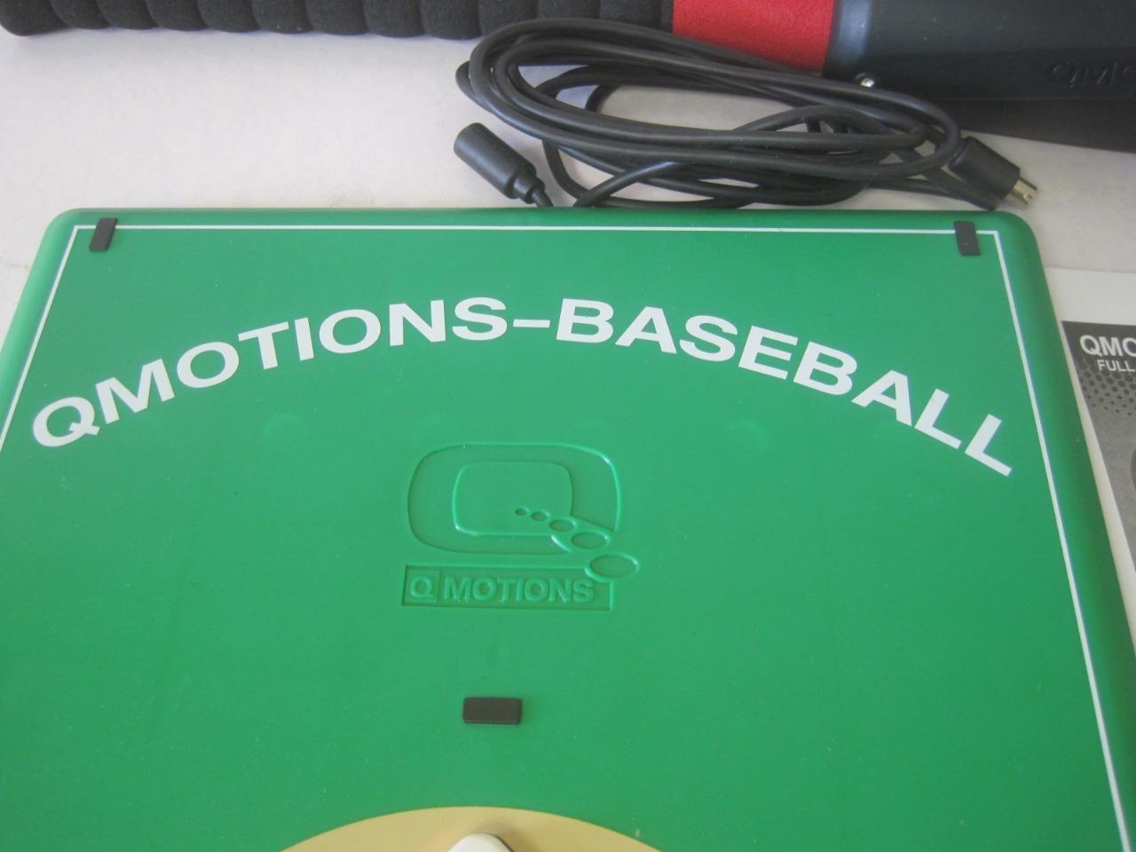 AWESOME QMOTIONS BASEBALL FULL MOTION CONTROLLER W/ 2K6 GAME SUPER RARE ...