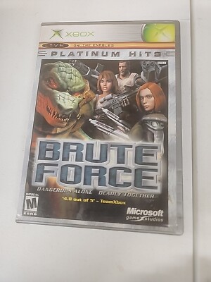 Brute Force Microsoft Xbox 2003 Game Complete & Tested 