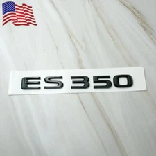 Gloss Black For F-Sport ES350 ES 350 Letter Trunk Lid Badge Car Emblem Sticker