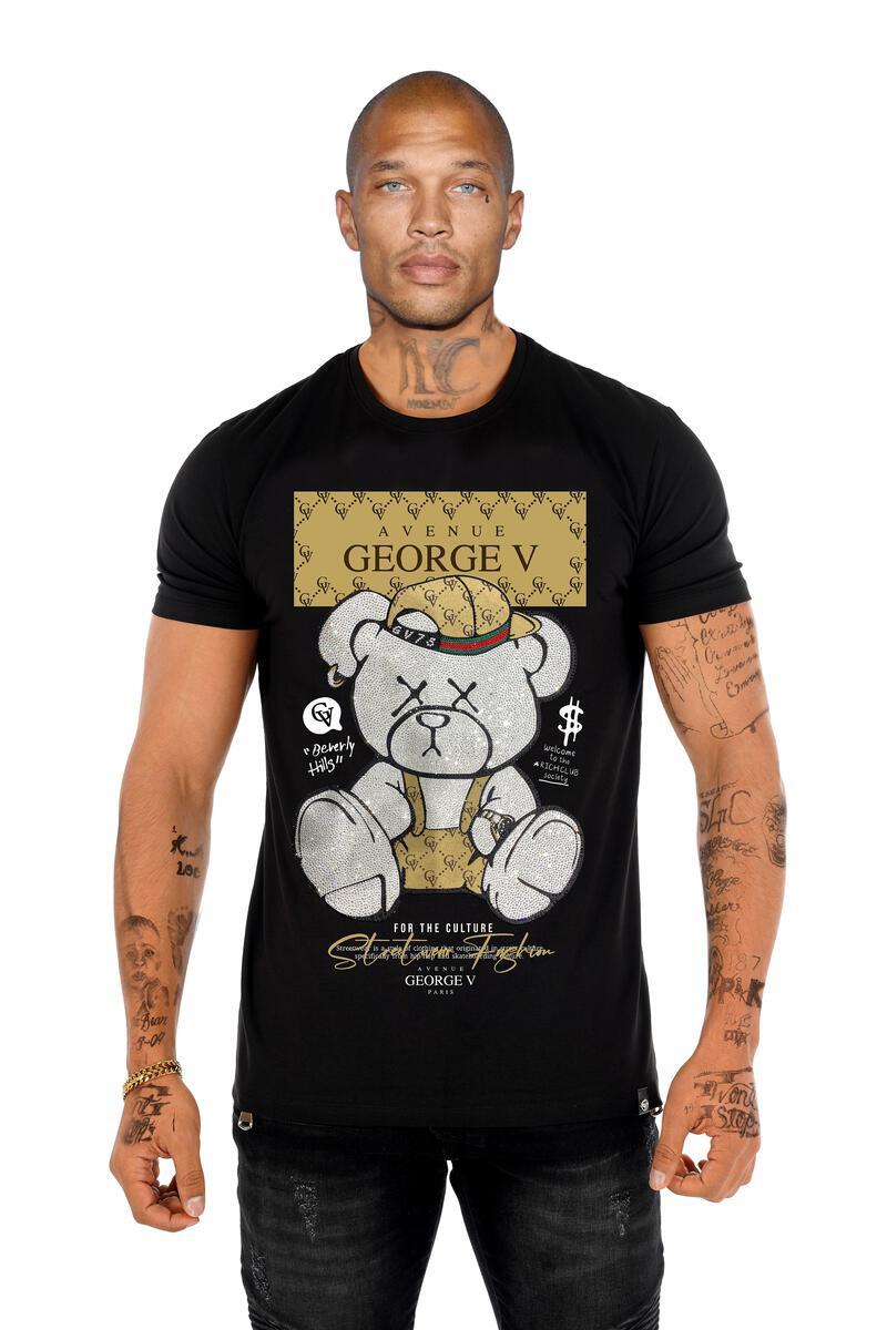 Teddy Bear Tee Shirt Beverly Hills Avenue George V Paris Short