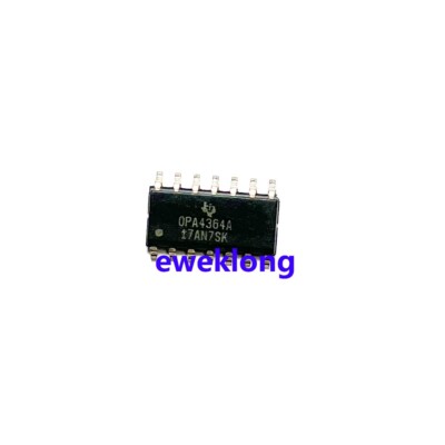 OPA4364AID SOP14 marking code OPA4364A  IC chips electronic component 2pcs