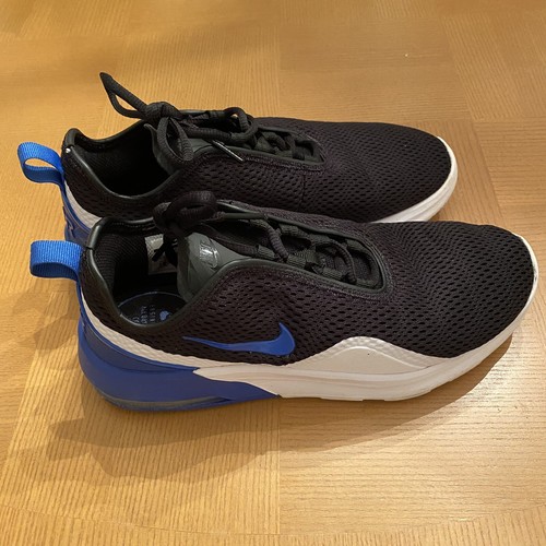 Nike Air Max Motion 2 Men's Running Shoes A00266-001 Black White Blue Size  7 | eBay