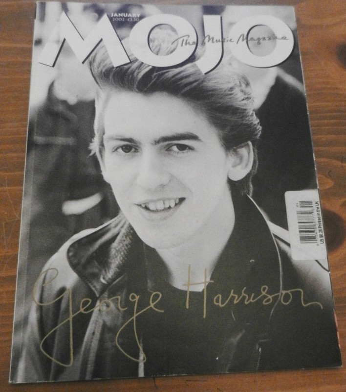 Mojo magazine January, 2002 George Harrison Cover A Tribute