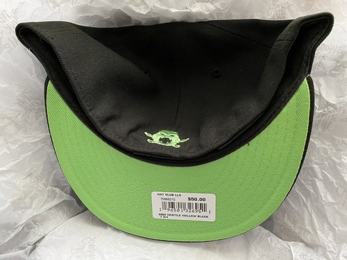 New Era 59Fifty 7 3/4 Hostile Hollow - The Clink Room Fitted Cap Hat - Black - Picture 2 of 3