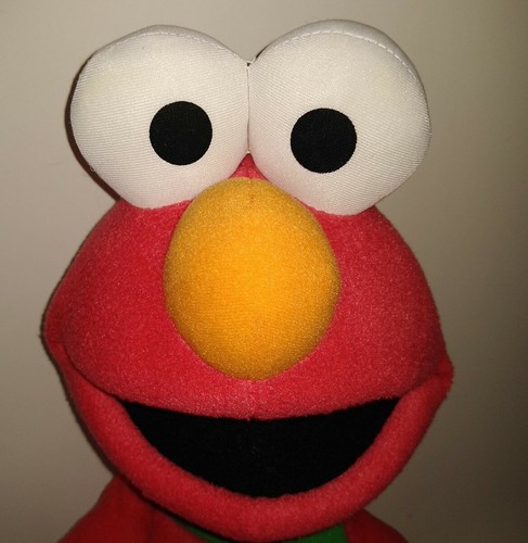 Elmo großes Stofftier 24 Zoll Plüschtier Sesamstraße Fischer Preis 2006 - Bild 5 von 11