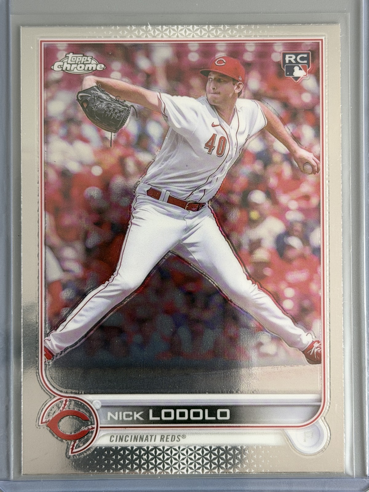 2022 Topps Chrome Update Series - Nick Lodolo #USC123 (RC)