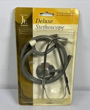 JAC Deluxe Stethoscope SP-110-GR Gray Single Head Medical Tool New Open Box