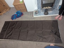 Chocolate Brown Lined Curtains  164cm Wide X 225cm Drop