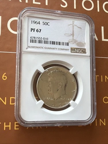 NGC 1964 PF67 Kennedy Half Dollar Proof 🇺🇸