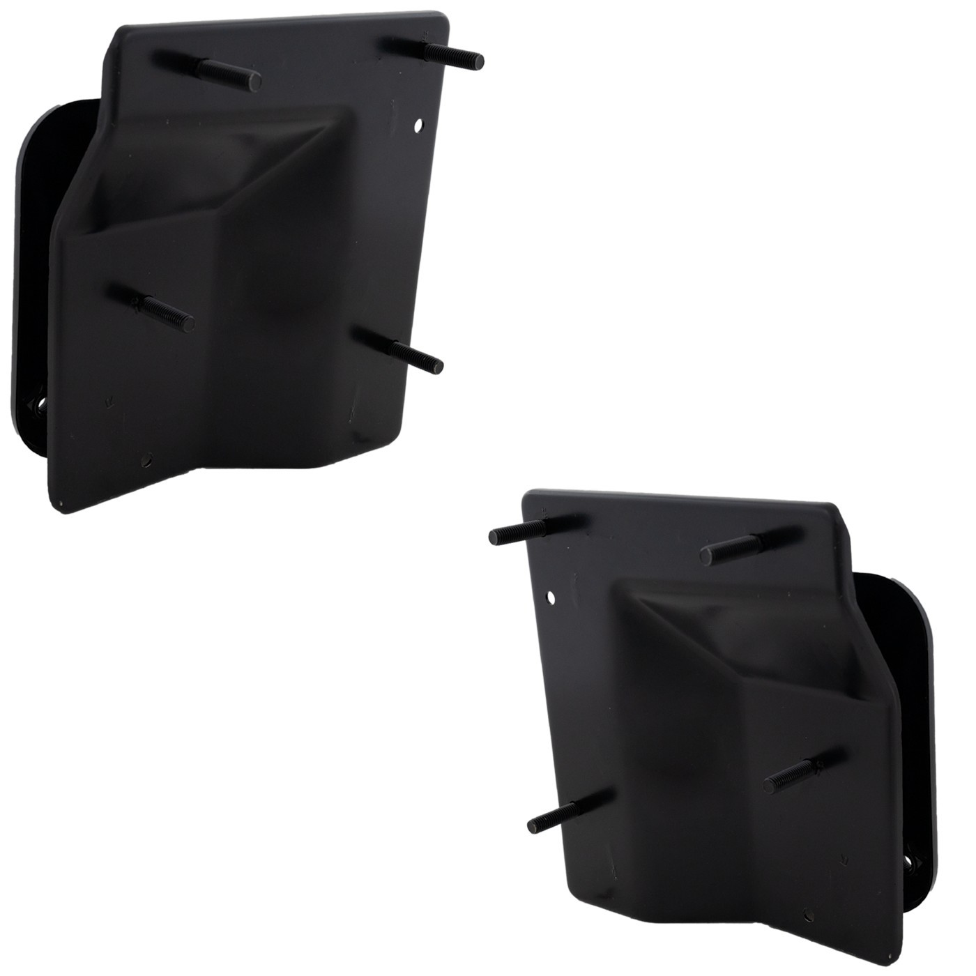 Bumper Face Bar Brackets Retainer Mounting Braces Set of 2 Left & Right Pair