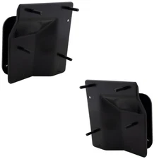 Bumper Face Bar Brackets Retainer Mounting Braces Set of 2 Left & Right Pair