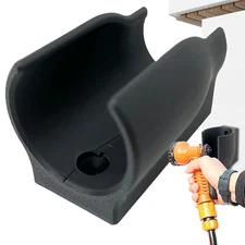 Garden Hose Holder Wall Mount | Outdoor Wall Holder For Spray Nozzles