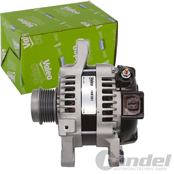 Valeo Lichtmaschine Generator 100A MIT Freilauf Passend FüR Toyota Auris Corolla-image