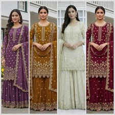 Pakistani Dress Salwar Kameez Ready To Wear Suit Wedding Party Bollywood Piece L