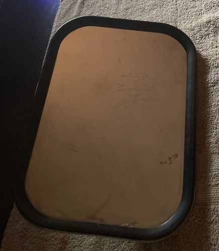 Rare 1967-1972+ 🔥 Chevy Truck Stainless Steel Mirror  101/2 X 71/2” OEM EUC