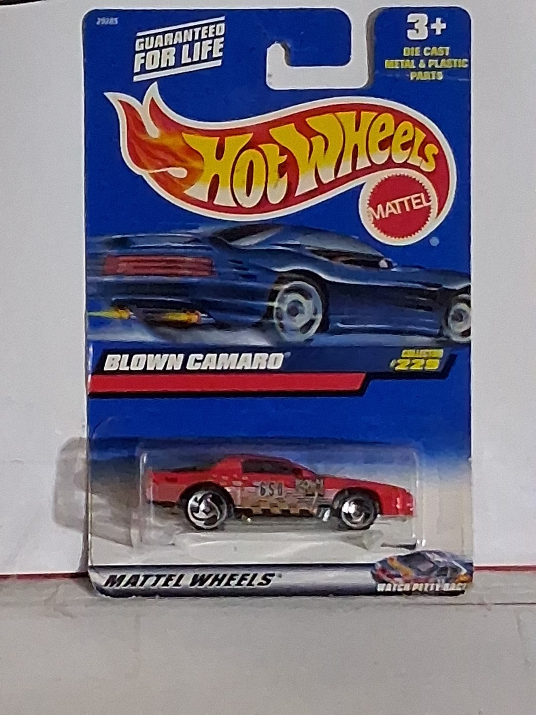 HOT WHEELS 2000 MAINLINE SERIES BLOWN CAMARO Z-28 #229 RED B27