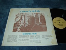 Michael John & Fancy Colors - I Take a Lot of Pride LP 1977 Hooter private folk