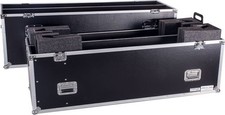 Superb Fly Drive Case For Two 70-inch LED or Plasma Displays with Caster Board