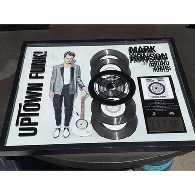 Mark Ronson Bruno Mars Uptown Funk ARIA 4x Platinum Record Award Brandon Creed