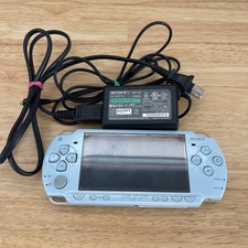 PlayStation Portable PSP 2000 Felicia Blue Console Charger Tested Sony Japan