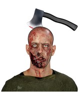 Axt Im Kopf Als KostüMzubehöR FüR Halloween Und Karneval