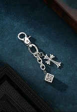 Chrome Hearts Cross  Dice Keychain