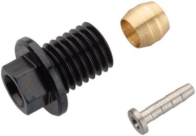 Shimano SM-BH90 Disc Brake Hose Flange Connecting Bolt, Barb and Olive