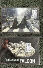 2x Star Wars Metal Sign NEW Darth Vader �  Millennium Falcon Starwars