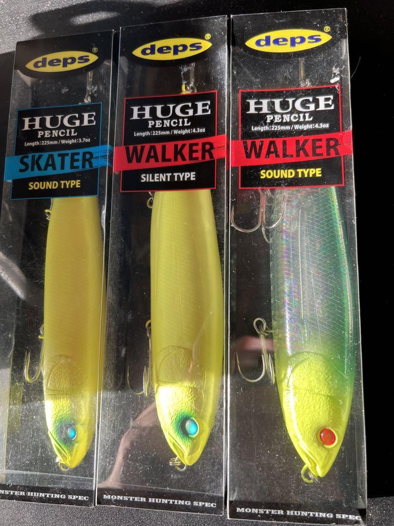 deps HUGE SKATER & WALKER ルアーセット Deps Huge Skater Walker Lure Set Lure | eBay