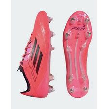 Adidas F50 Pink Low Top Soccer Cleats Lace Up...