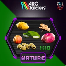 ARC Raiders|Mushroom x10|Lemon x10|Olive x10|Prickly Pear x10|In-Raid Trade| 🟢