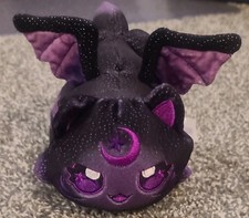 Aphmau MeeMeows 6" Plush Dark Cat Liter 8 Elemental Series - small hole on tail