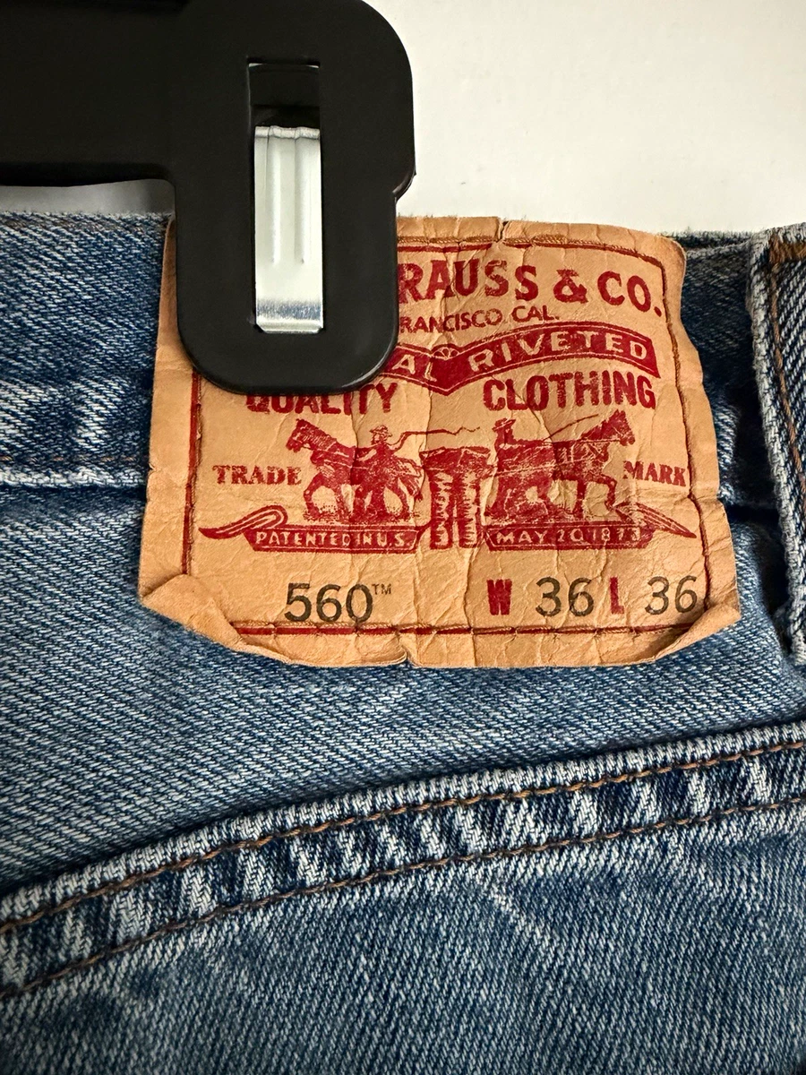 Levi's 560 36 Size Jeans for Men | Updated Oct 2026