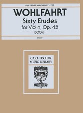 L122 - Sixty Etudes for Violin, Op. 45 - Book 1 - Wohlfahrt