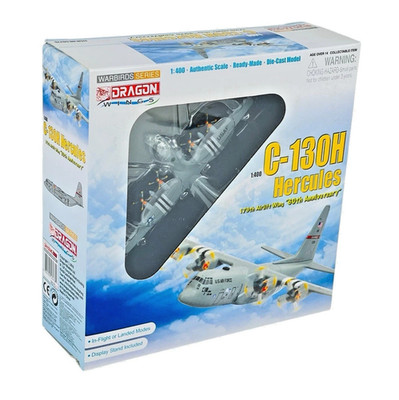 DRAGON WARBIRD DIECAST 1:400 SCALE '' C-130H HERCULES '' 60TH ANNIVERSARY # 56276