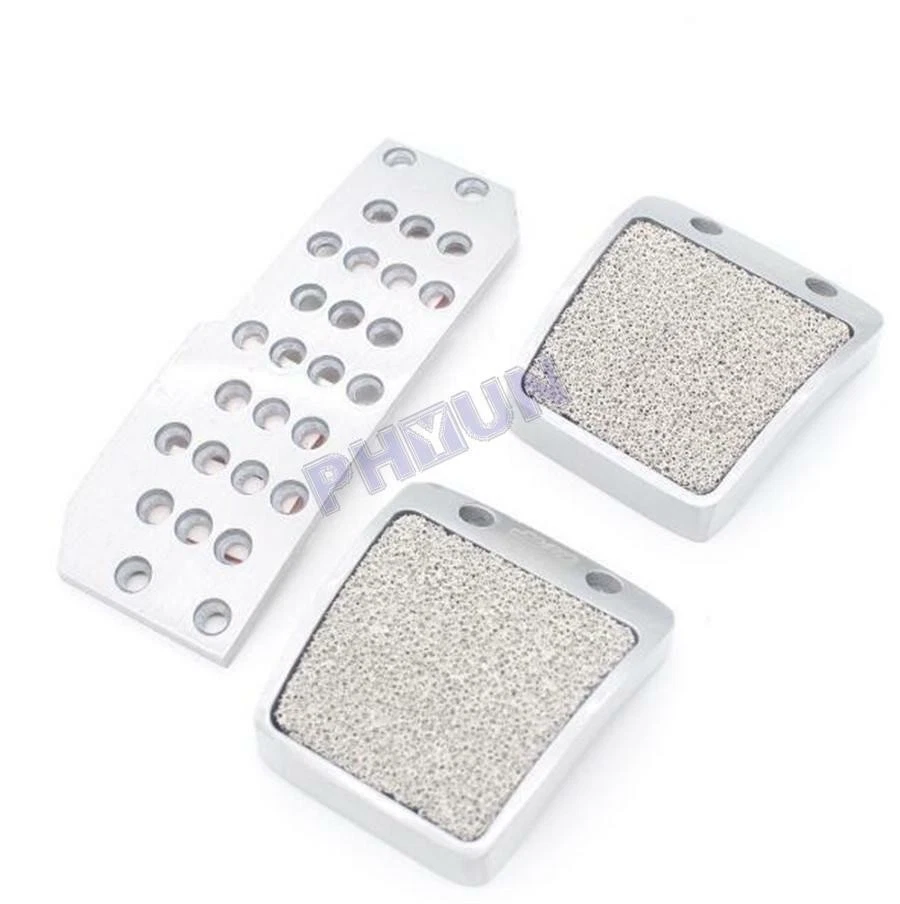 3 Pcs Non-Slip Pedals For Honda Accord Civic CRX Prelude S2000 Acura NSX RSX MT Foto 2 de 4