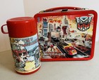 Vintage 1986 Transformers Metal Lunchbox & Thermos — photo 2