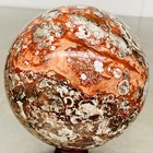 Natural Money agate Crystal Sphere Ball healing 2180G — photo 1