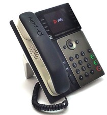 Poly Edge E350 IP Phone Office Business Desktop Wi-Fi Bluetooth 89B53AA ABA