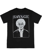 The Golden Girls Sophia Is Savage Distressed Graphic Men'S Black T-Shirt