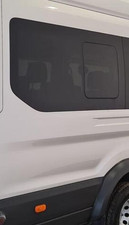 MK8 Ford Transit lwb minibus 2014-2026 OS/S QUATER GLASS Driver