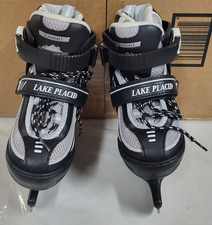 Youth Adjustable Hockey Ice Skates Lake Placid Summit Sizes J10 - 13