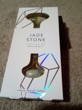 Jade Stone Facial Roller 2 Sided With Large Small Rollers Anti-aging