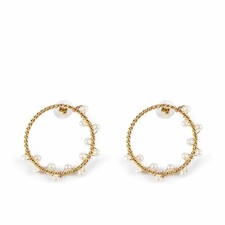 Boucles d´oreilles Femme Shabama Shima Laiton En or 4 cm