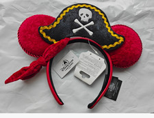 Authentic SH Disney Parks 2025 Pirates of The Caribbean Minnie Ears Headband