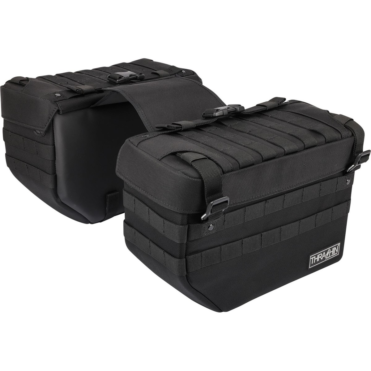 Thrashin Supply Company Expedition Saddlebags - Black TSB-008 | eBay